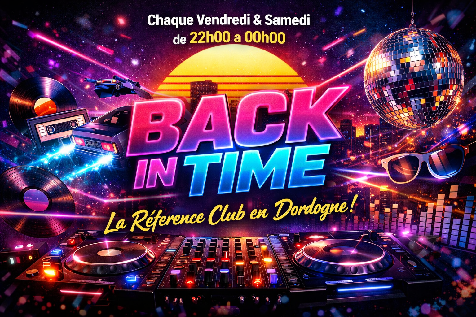 Back In Time : la référence club en Dordogne !