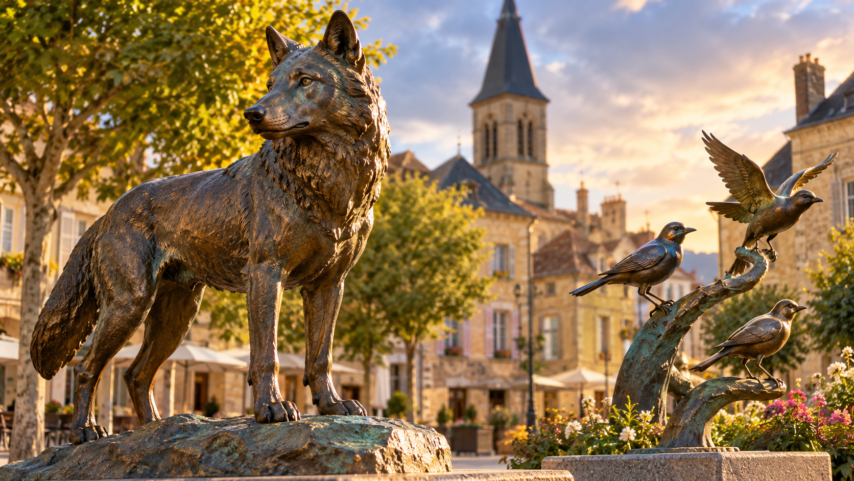 deux sculptures de Roland Cognet inaugurées ce vendredi 16 octobre