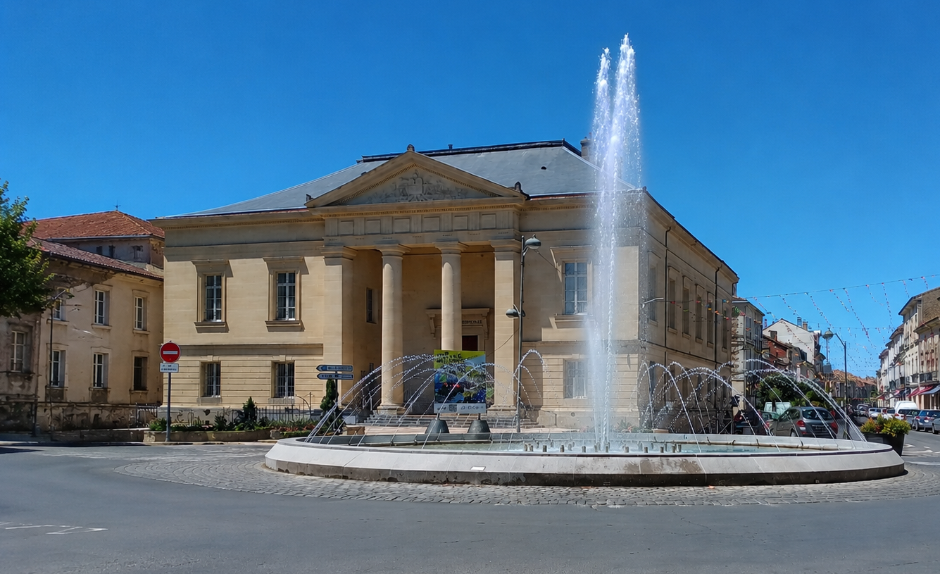 Bergerac : la fontaine de la place de la République retrouve enfin son eau
