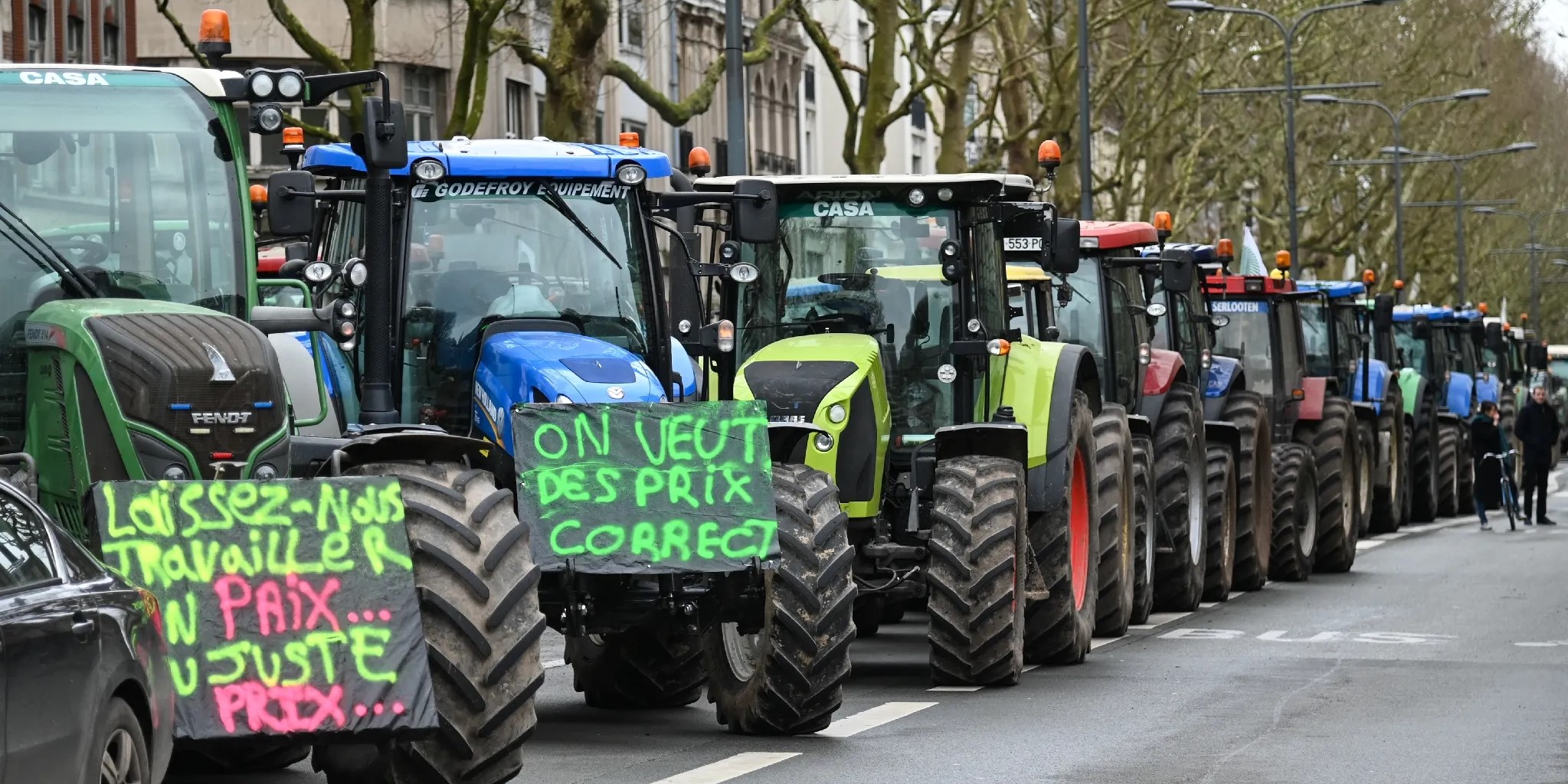 Mobilisation agricole à Bergerac